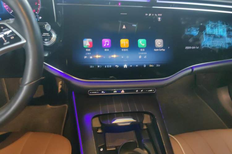 Used Mercedes-Benz E-Class 2024 E 300 L Luxury Model Audio And AC Panel