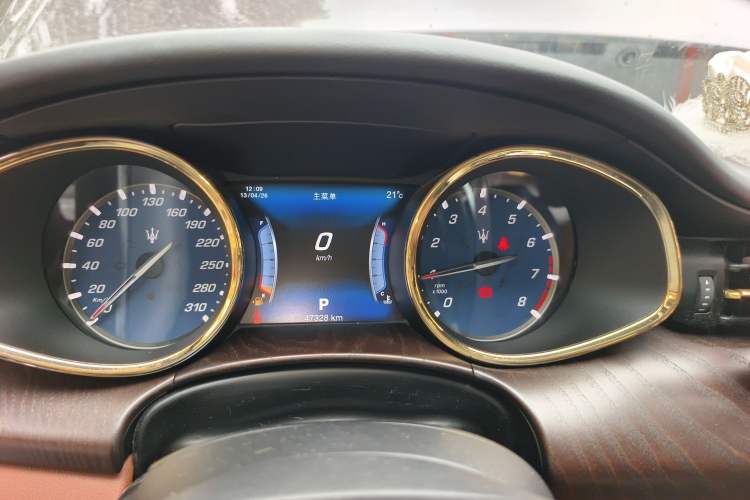 Used Maserati President 2017 3.0T Standard Model Instrument Cluster