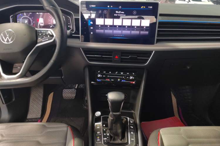 Used Volkswagen Tiguan L New Energy 2022 430 PHEV Plug-in Hybrid Prestige Edition Audio And AC Panel