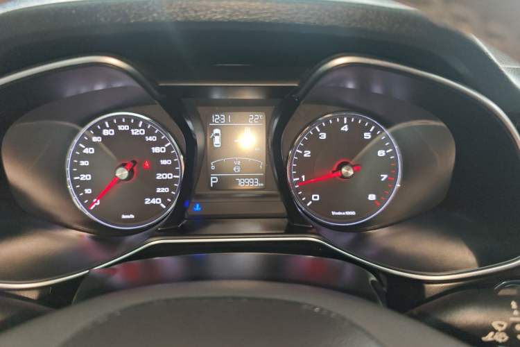 Used MG 6 2017 20T Automatic Luxury Smart Connect Version China V Standard Instrument Cluster