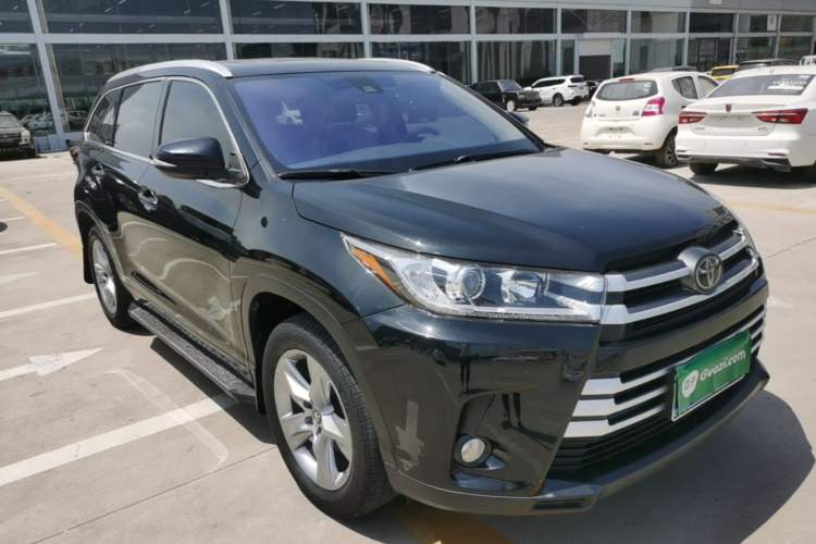 Used Toyota Highlander 2018 2.0T Four-Wheel Drive Luxury Edition 7 Seats China V Emission Standard
