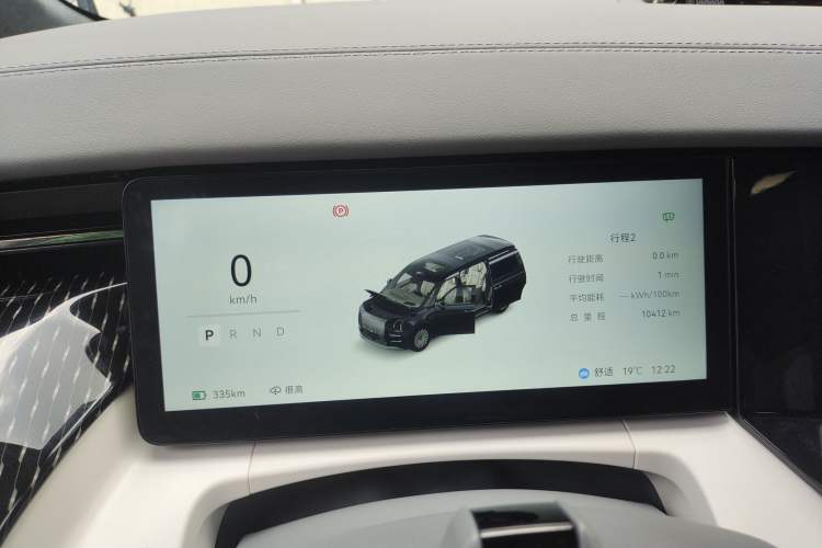 Used Zeekr 009 2024 Six-Seat Executive Version 4WD 108 kWh Instrument Cluster