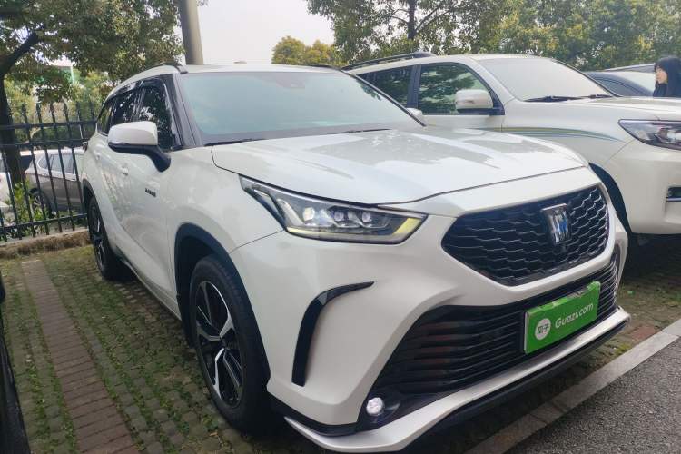 Used Toyota Crown Kluger 2021 2.5L HEV Four-Wheel Drive Premium Edition Front Right 45 Deg