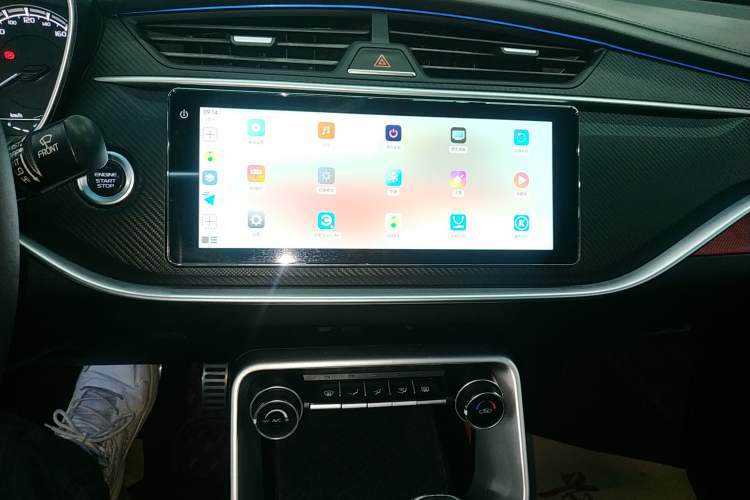 Used Geely Auto Binray 2021 1.4T CVT F-Sport Edition Audio And AC Panel