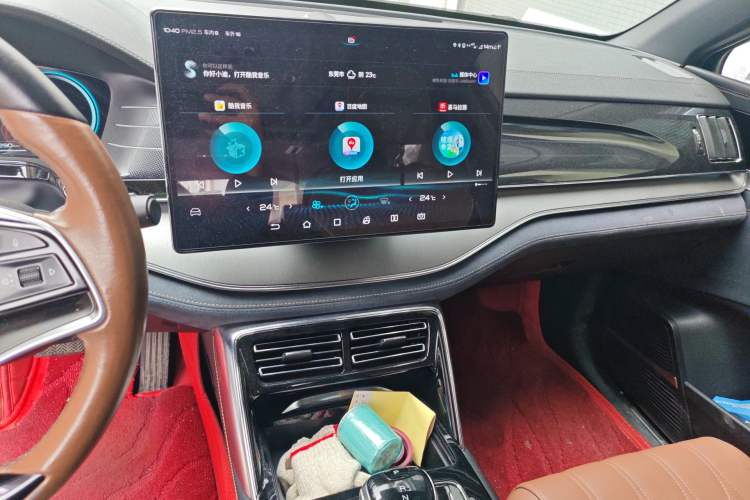 Used BYD Tang New Energy 2021 DM 2.0T Four-Wheel Drive High-Performance Flagship Model Audio And AC Panel