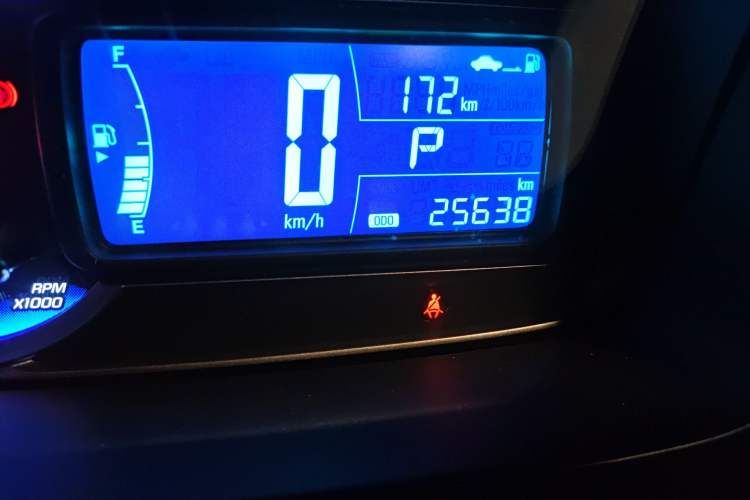 Used Chevrolet Trax 2014 1.4T Automatic Two-Wheel Drive Comfort Version Odometer Close Up