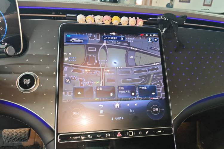 Used Mercedes-Benz EQE SUV 2023 500 4MATIC Special Edition Audio And AC Panel