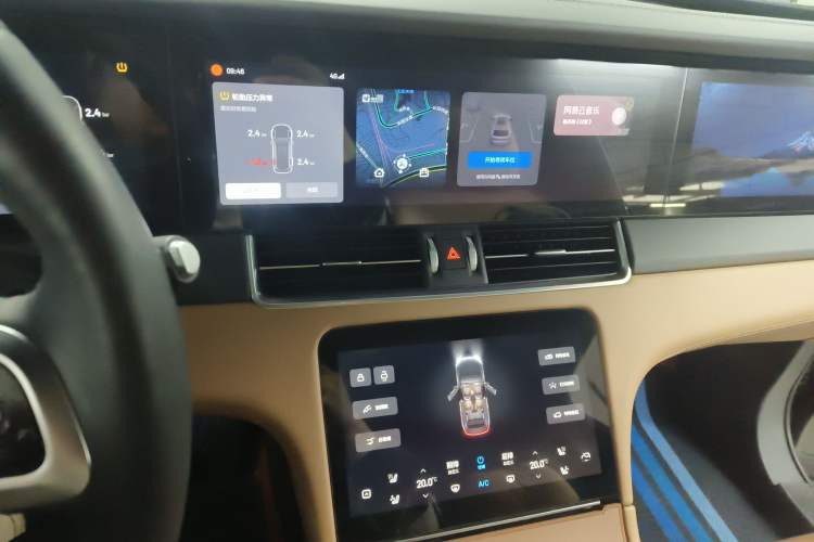 Used Li Auto ONE 2021 Extended-Range 6-Seater Version Audio And AC Panel