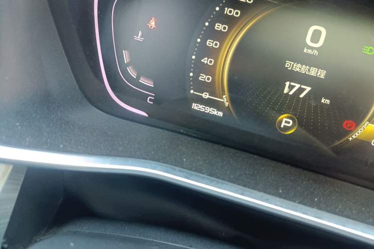 Used Geely Auto Coolray 2019 260T DCT Explorer China V Standard Odometer Close Up