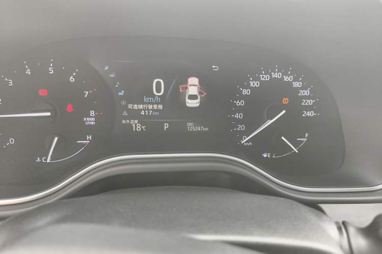 Used Toyota Avalon 2019 2.0L Luxury Edition China VI Standard Odometer Close Up