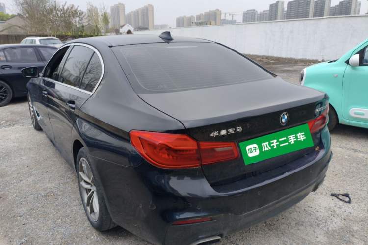 Used BMW 5 Series 2020 525Li M Sport Package Rear Left 45 Deg