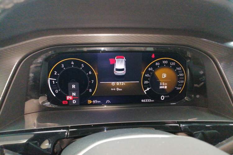 Used Volkswagen Teramont X 2021 380TSI Four-Wheel Drive Luxury Edition Instrument Cluster