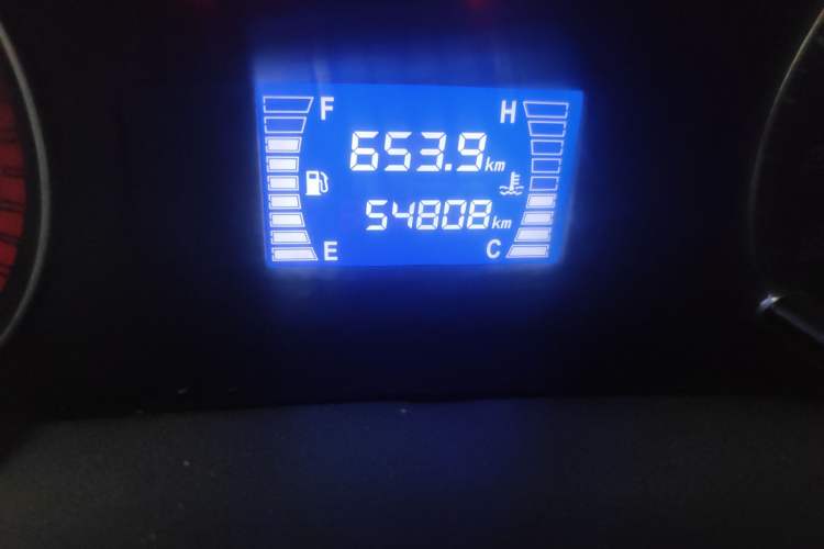 Used CHANGAN KAICHENG Shenqi F30 2018 1.5L Comfort Plus Long Wheelbase DAM15L Odometer Close Up