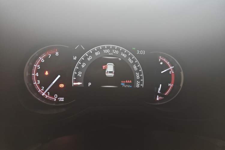 Used Toyota RAV4 2020 2.0L CVT Two-Wheel Drive Fashion Edition Instrument Cluster