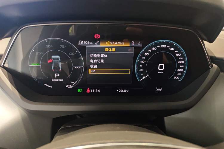 Used Audi e-tron GT 2023 Basic Model Instrument Cluster