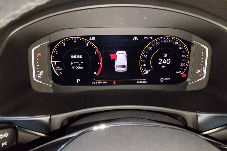 Used Volkswagen Teramont 2020 380TSI Four-Wheel Drive Luxury Version China VI Standard Instrument Cluster