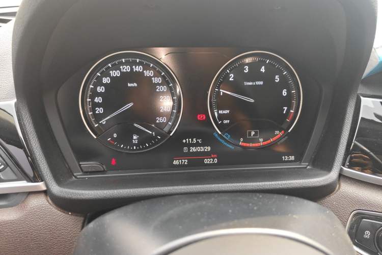 Used BMW X1 2021 Restyled sDrive25Li Leading Edition Odometer Close Up