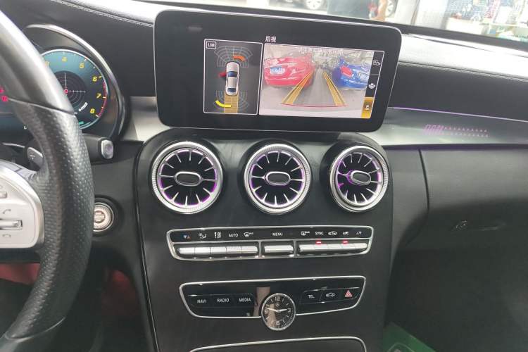 Used Mercedes-Benz C-Class 2021 C 260 L Sport Edition Star Collection Audio And AC Panel