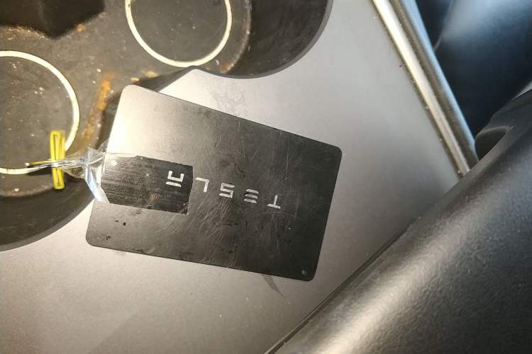 Used Tesla Model 3 2022 Rear-Wheel-Drive Version Vehicle Key