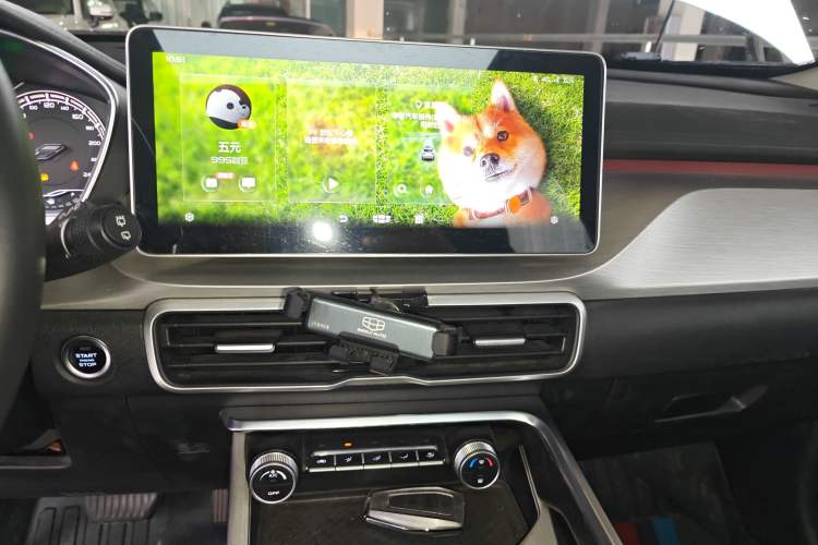 Used Geely Auto Coolray 2021 1.4T DCT Diamond Edition Audio And AC Panel