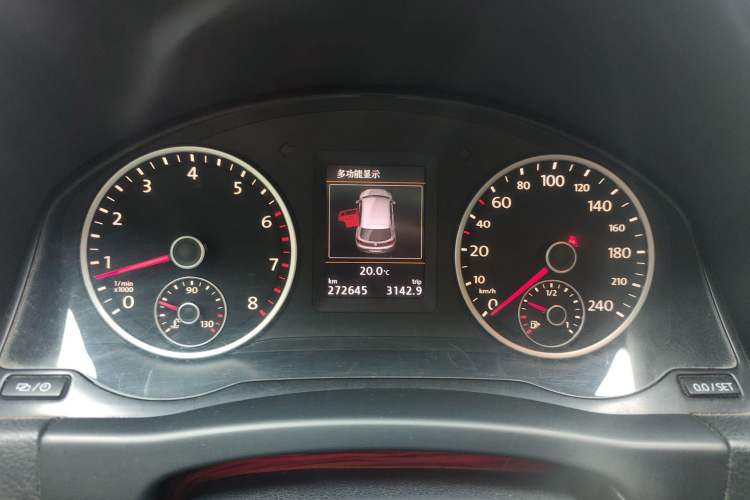 Used Volkswagen Tiguan 2015 2.0 TSI Automatic All-Wheel Drive Luxury Edition Instrument Cluster