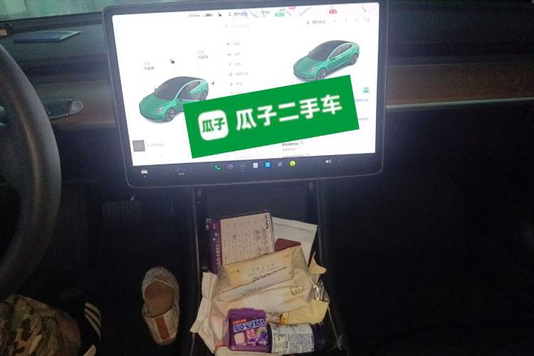 Used Tesla Model 3 2019 Standard Range Rear-Drive Upgraded Version Audio And AC Panel