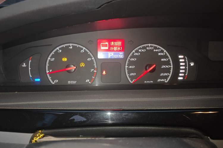 Used MG 6 2010 Hatchback 1.8T Automatic Elite Edition Odometer Close Up