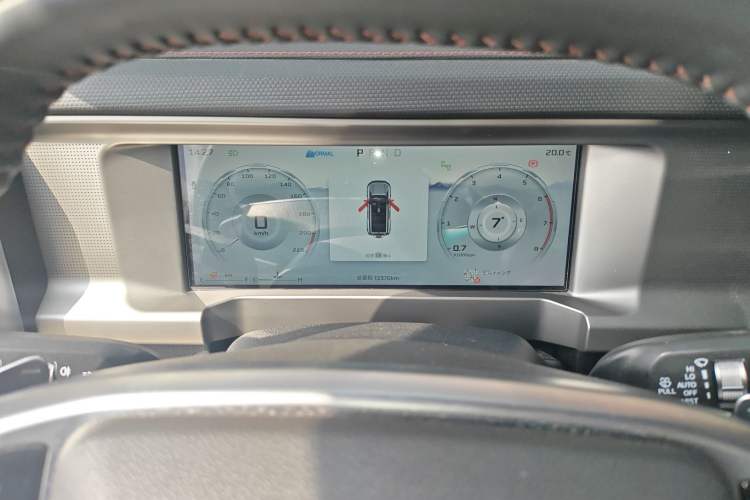 Used JETOUR Traveler 2023 1.5T Two-Wheel Drive Discovery PRO Instrument Cluster