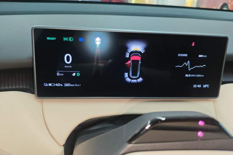 Used Nio ET5 2022 75 kWh Instrument Cluster