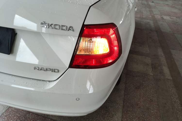 Used Skoda Rapid 2015 1.6L Manual Smart Selection Model Right Rear Taillight