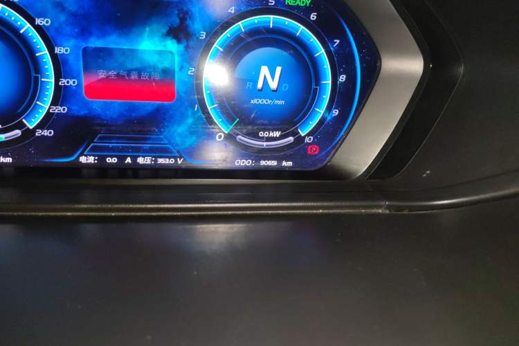 Used SINOGOLD GM3 2018 Advanced Version Odometer Close Up