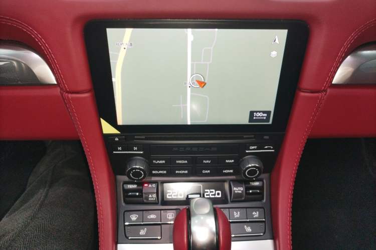 Used Porsche 718 2022 Boxster 2.0T Audio And AC Panel