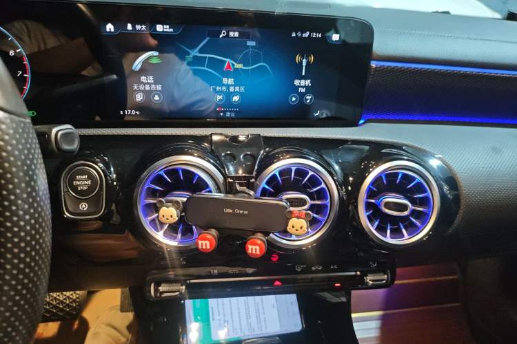 Used Mercedes-Benz A-Class 2021 A 200 L Sport Sedan Fashion Model Audio And AC Panel