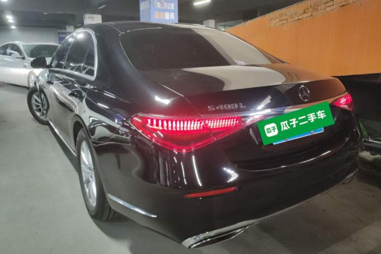 Used Mercedes-Benz S-Class 2021 S 400 L Business Model Rear Left 45 Deg