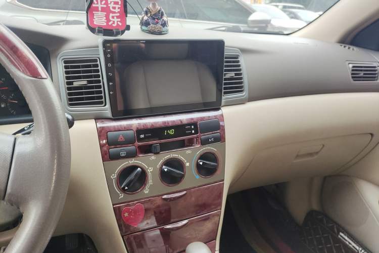 Used Toyota Corolla EX 2011 1.6L Automatic Classic Edition Audio And AC Panel