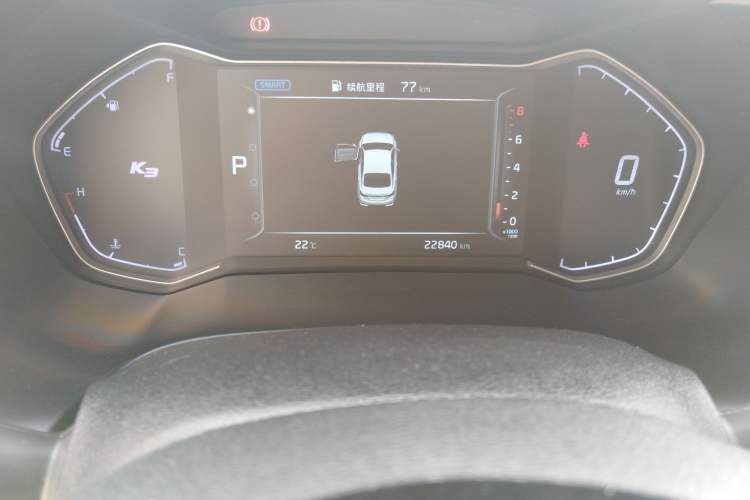 Used Kia K3 2021 Revised 1.5L CVT Fashion Edition Odometer Close Up