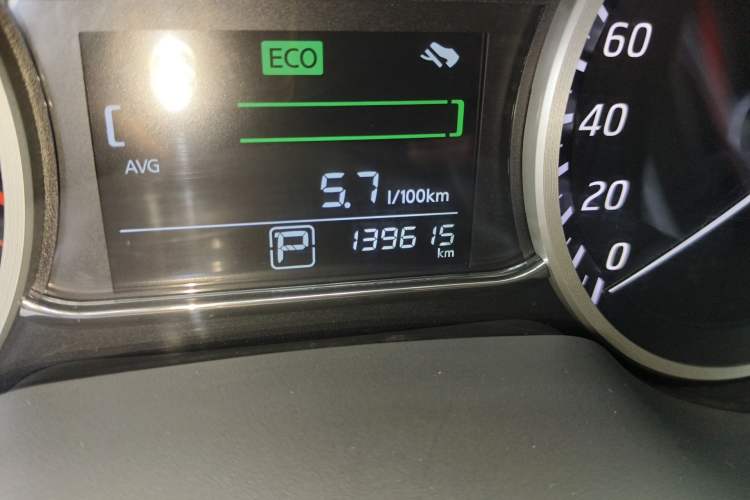 Used Nissan Sylphy 2019 1.6XV CVT Smart Connect Luxury Edition China VI Standard Odometer Close Up