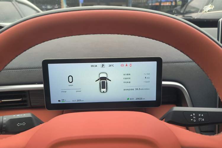 Used Dongfeng eπ eπ008 2024 636Max All-Electric Version 6 Seats Instrument Cluster