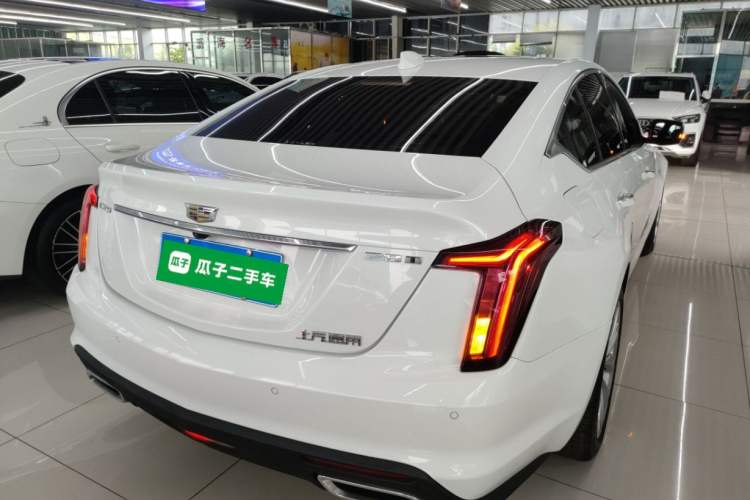 Used Cadillac CT5 2021 Revised 28T Luxury Version Rear Right 45 Deg