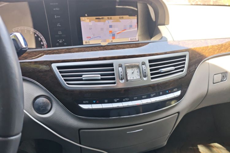 Used Mercedes-Benz S-Class 2008 S 300 L Business Model Audio And AC Panel