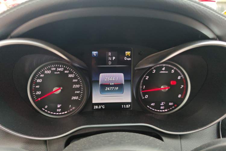 Used Mercedes-Benz C-Class 2017 Facelift C 200 L Sport Edition Instrument Cluster