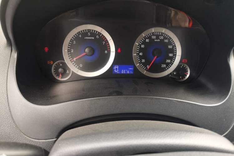 Used Geely Auto Diamond 2010 1.5L Manual VVT Invincible Edition Odometer Close Up