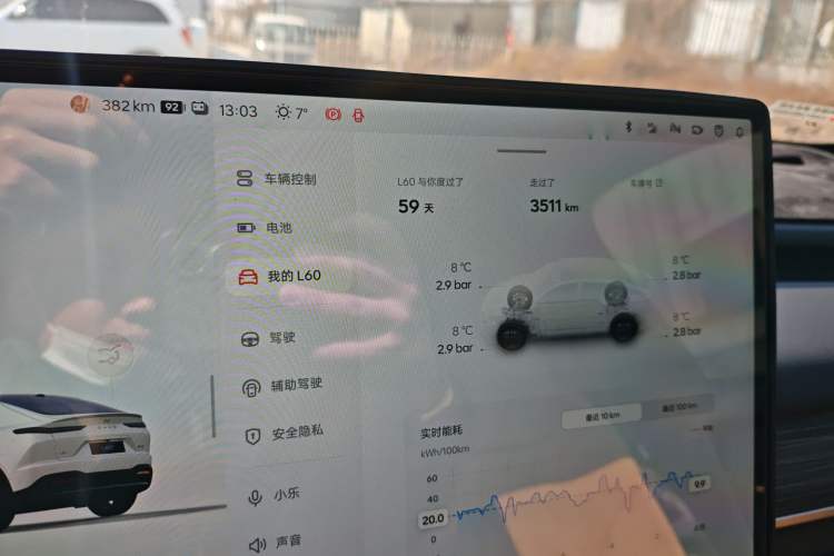 Used ONVO L60 2025 Model—60 kWh Rear-Wheel-Drive Version
