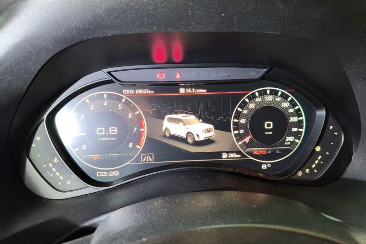 Used Nissan Patrol 2018 4.0L LinkedIn Edition Instrument Cluster