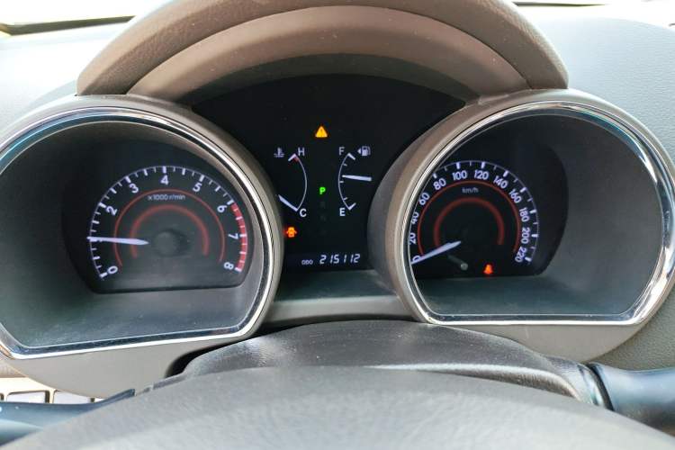 Used Toyota Highlander 2012 2.7L Two-Wheel Drive 7-Seater Luxury Edition Instrument Cluster