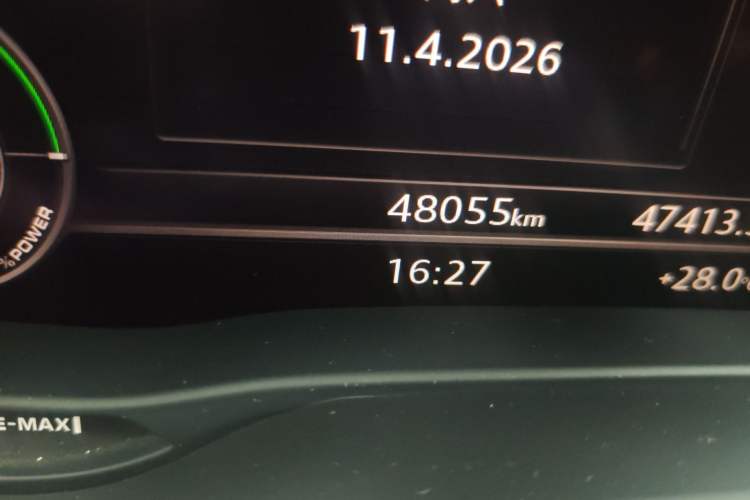 Used Audi Q2L e-tron 2019 Q2L e-tron Pure Electric Smart Enjoyment Model Odometer Close Up