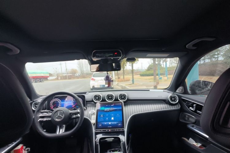 Used Mercedes-Benz C-Class 2022 C 260 L Obsidian Night Sport Edition Headliner