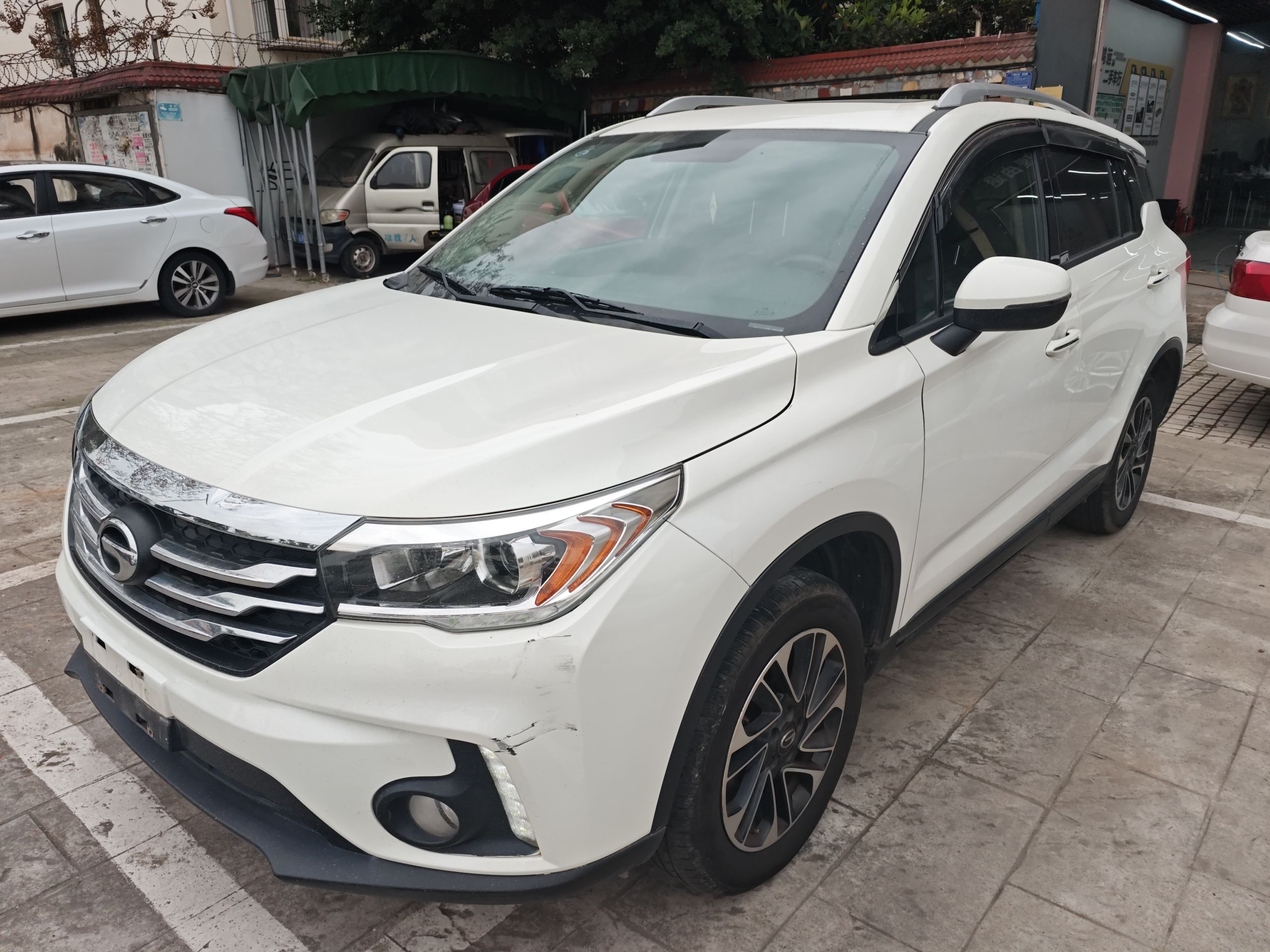 Parte inferior delantera