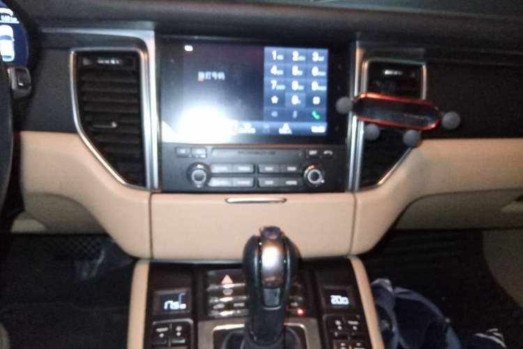 Used Porsche Macan 2017 Macan 2.0T Audio And AC Panel