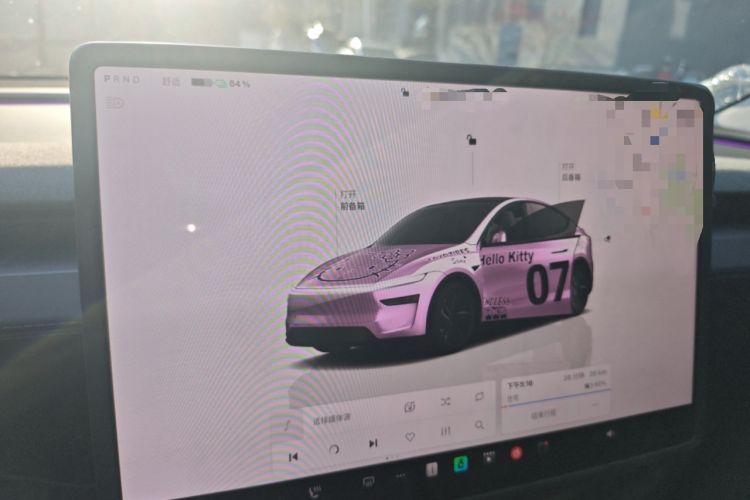 Used Tesla Model Y 2025 Long-Range All-Wheel-Drive Version Instrument Cluster